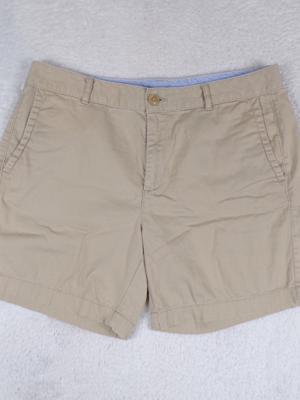L.L Bean Shorts Khaki Beige Favorite Fit Women's Size 10 Reg ID287708